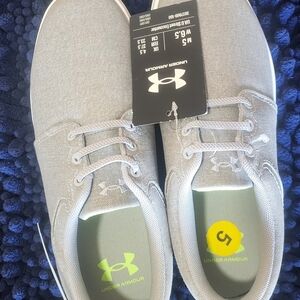 NWT Under Armour UA Street Encounter Men's Shoes Gray 3027969 100 NWT SIZE 5 MEN